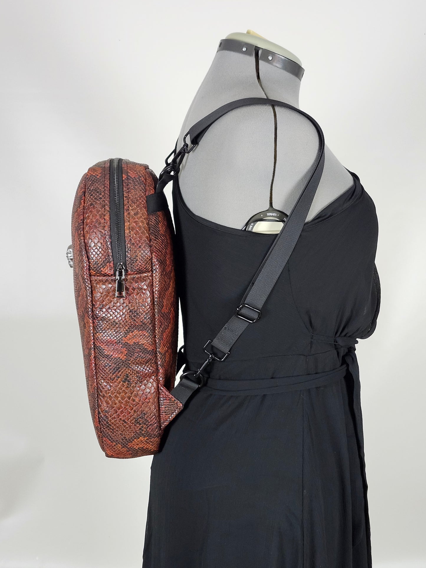 Red Serpent Coffin Knapsack