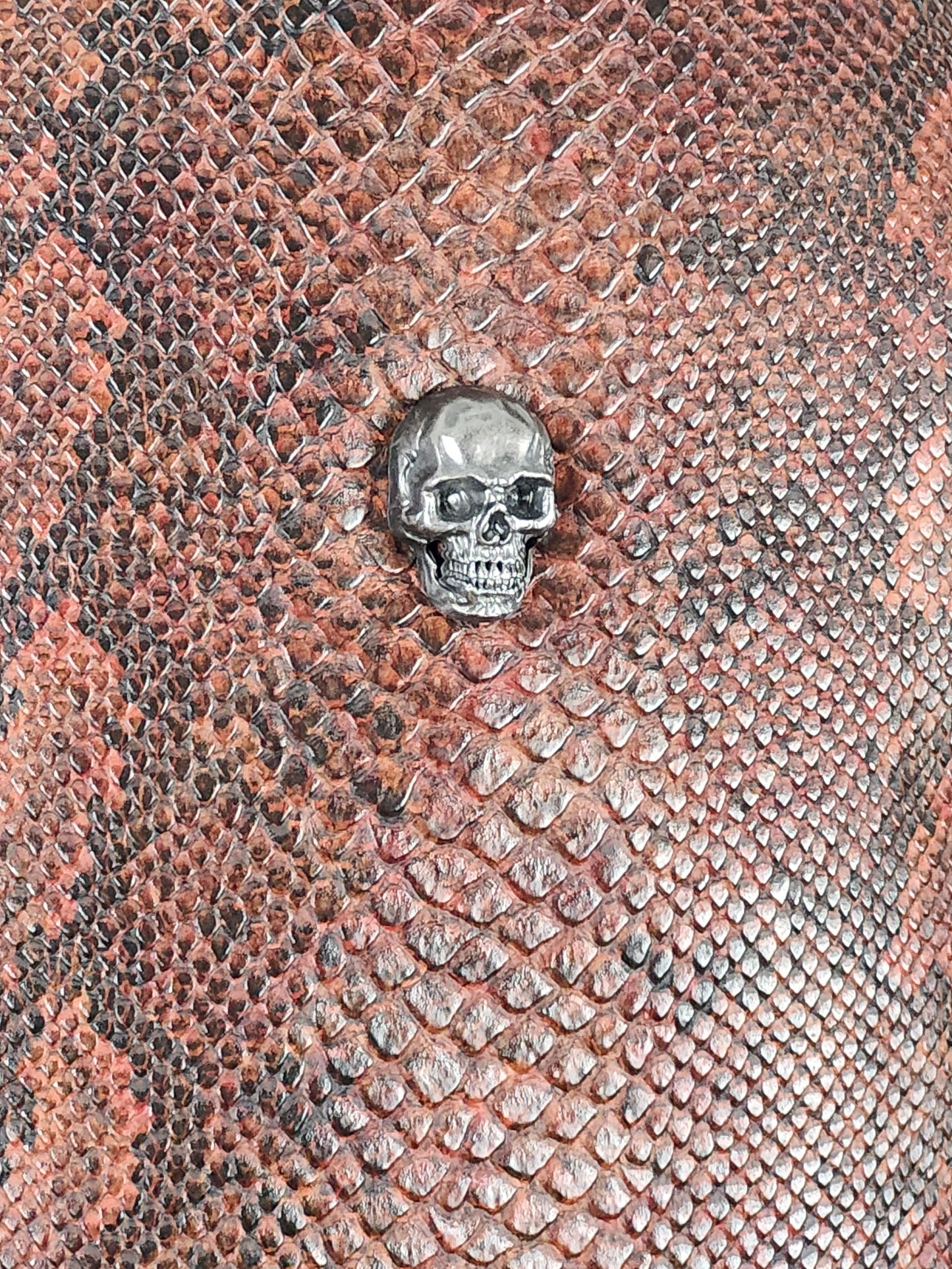 Red Serpent Coffin Knapsack