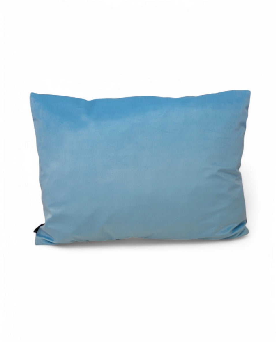 Miami retrowave large throw pillow